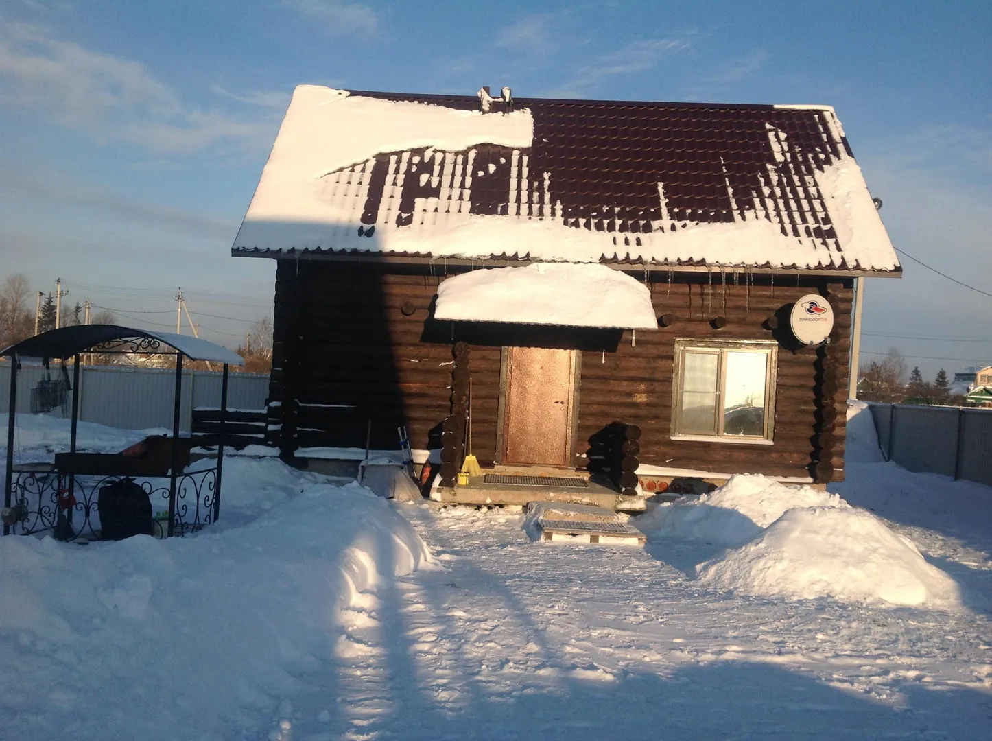 Банный дом (зима)