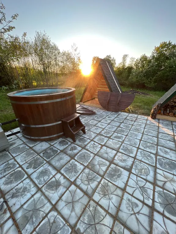 Коттедж Уютный дом с огромной территорией на берегу реки — Можайск