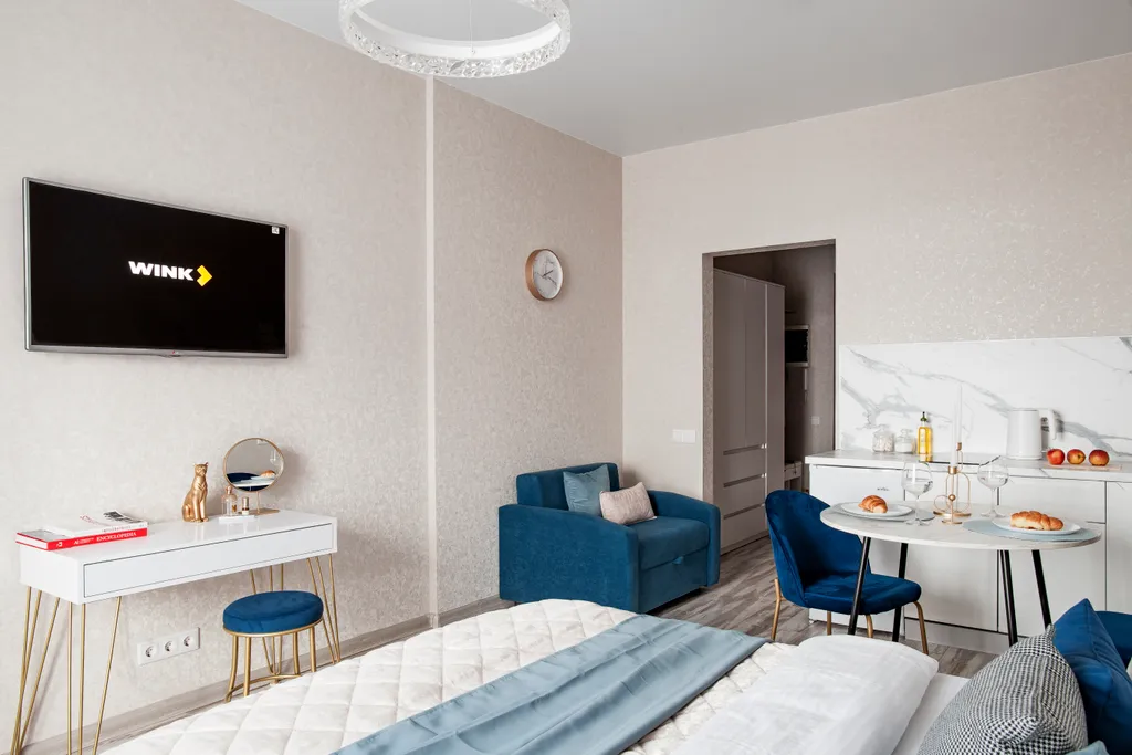 Квартира Квартира Royal Blue Studio — Красноярск