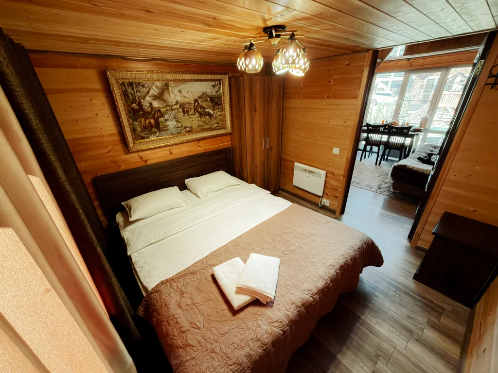 Коттедж Коттедж Улучшенное шале — Архыз