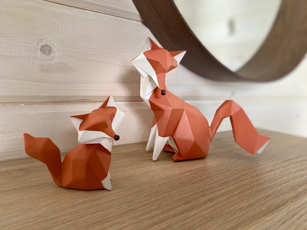 Лисий домик с камином