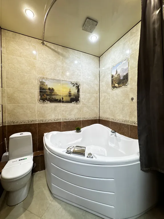 1-комнатная квартира с большой ванной