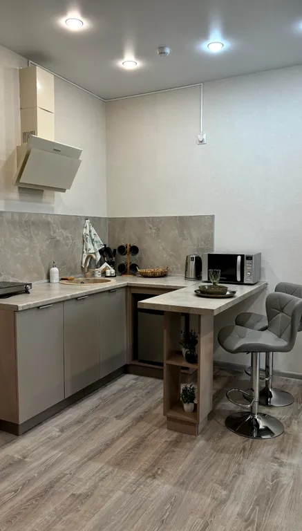 Студия в эко стиле в доме бизнес класса