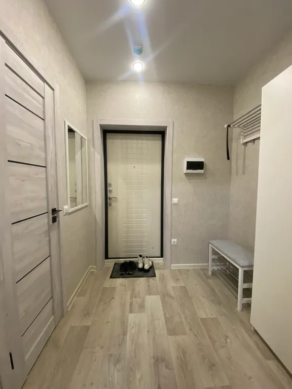 Уютная студия с видом на город