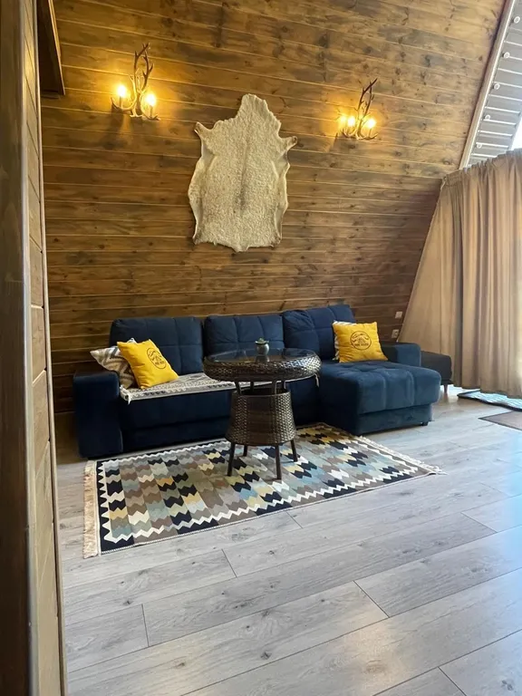 Pine house А-frame домик