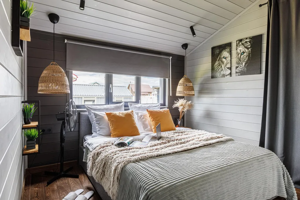 Коттедж Уютный дом с баней, вблизи водохранилища — Лопотово