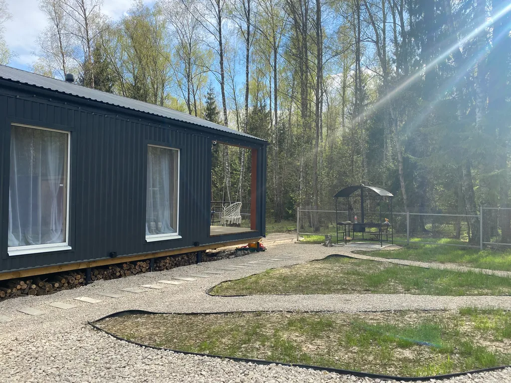 Гостевой дом у леса с чаном и сауной