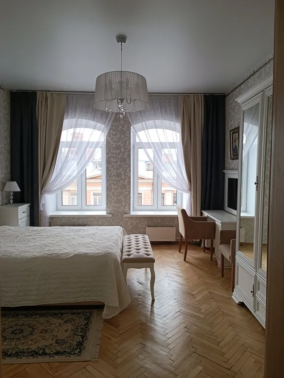 Уютная и красивая квартира в центре с 3 спальнями