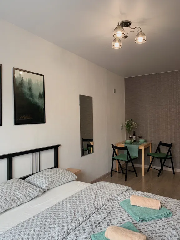 Квартира Квартира Студия Homely Forest в центре — Екатеринбург