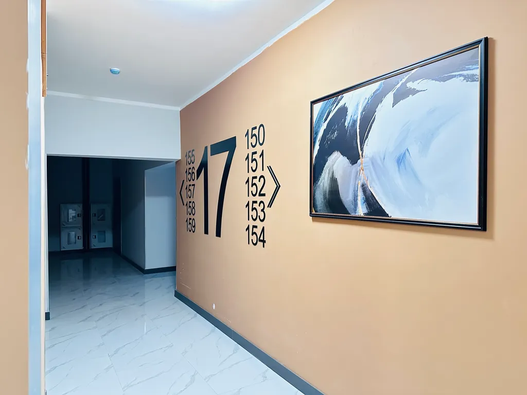 Двухкомнатная квартира с видом на город