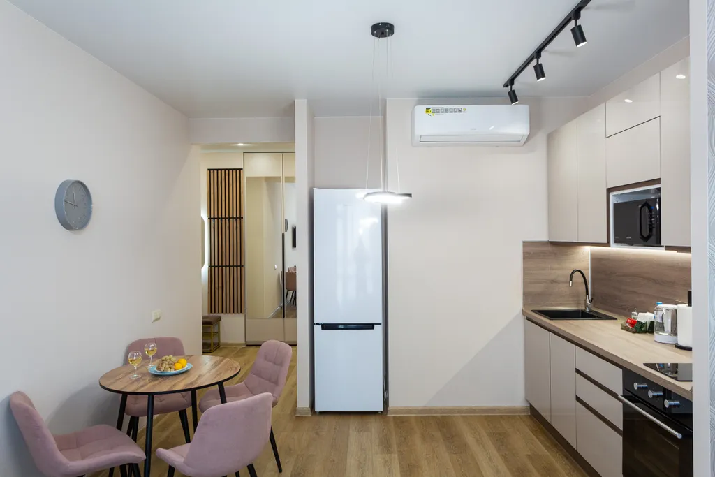 Квартира Квартира Студия для двоих в элитном небоскребе жк grando у метро — Новосибирск