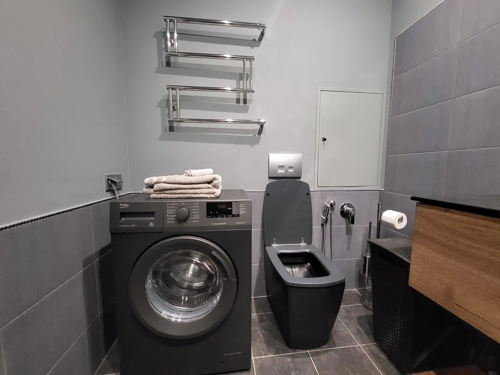 Лофт около Крокуса с видом на Москву