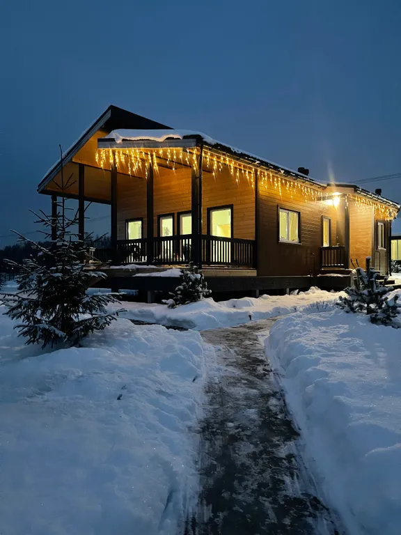 Коттедж Дом География России с банным чаном на Истринском водохранилище — аренда посуточно в Истра