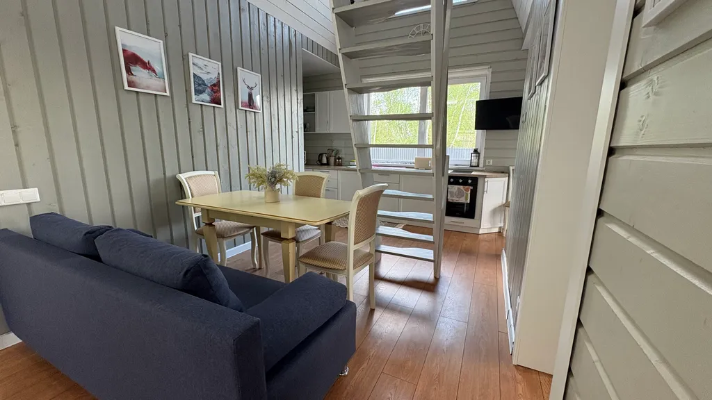 Коттедж Дом в стиле А-фрейм — Рождествено