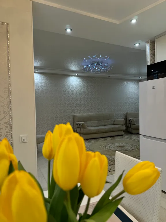 Уютная трёхкомнатная квартира