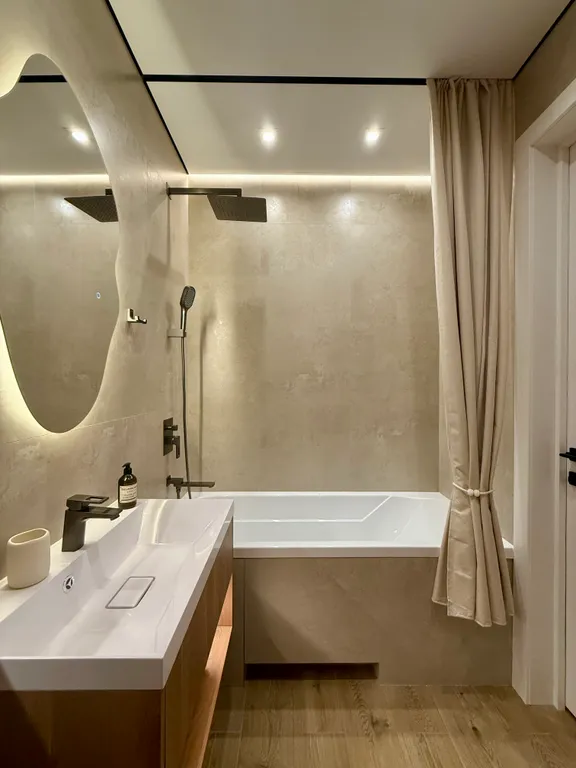 Квартира посуточно в Казани — Japandi Premium Apart, умный дом