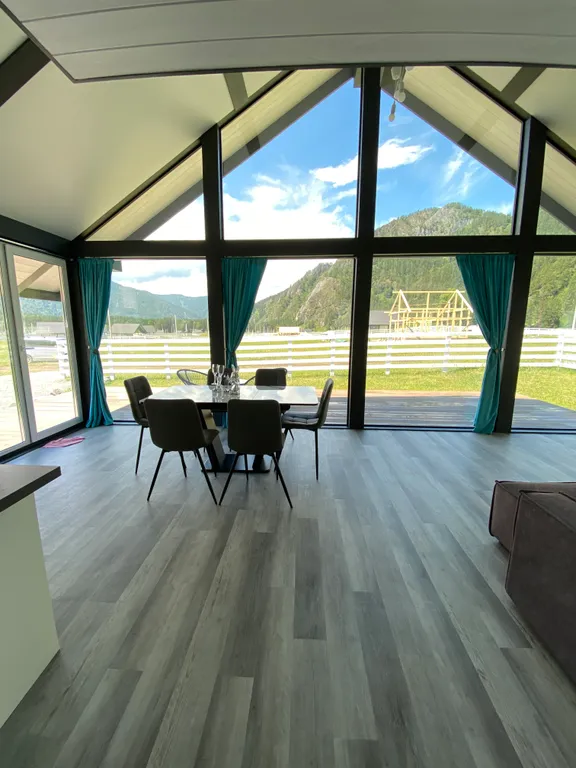 Новый стильный дом на Алтае