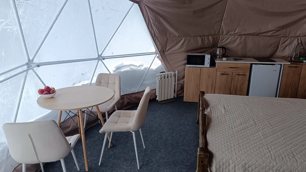 Коттедж Купольный дом — Шерегеш