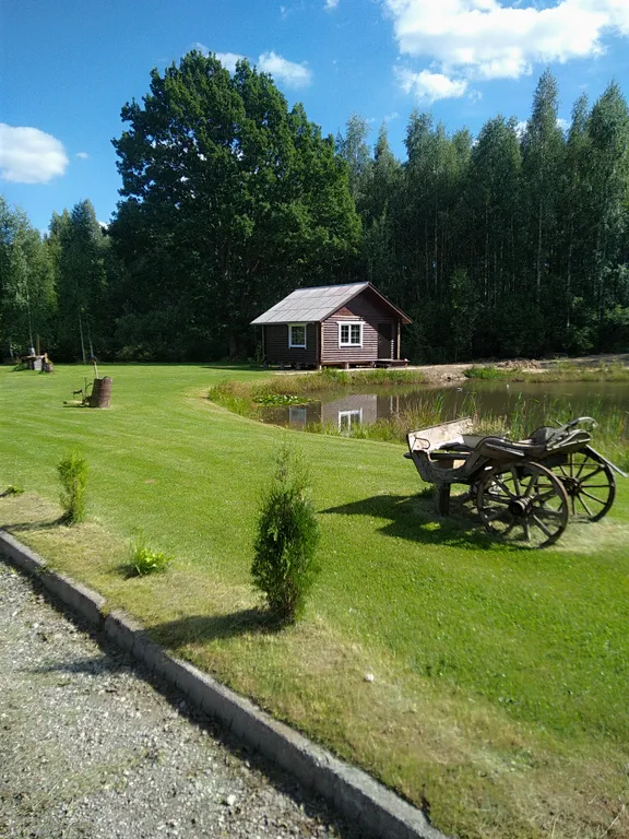 Дом у пруда