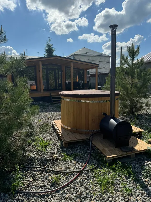 Деревянный уютный дом