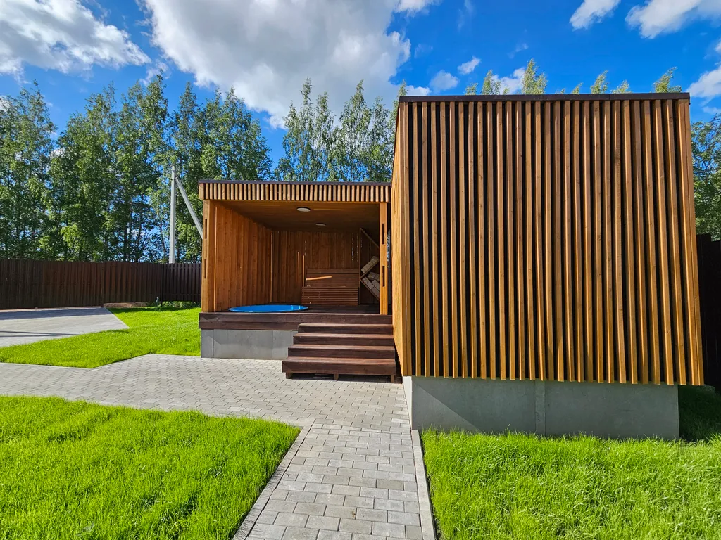 Коттедж Дом с баней на дровах и купелью — Большое Коновалово