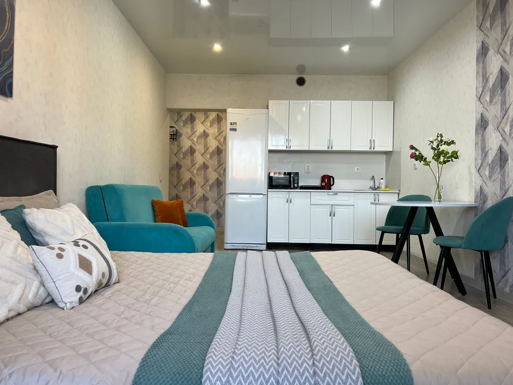 Комфортная студия в центре. Не берем оплату за финальную уборку