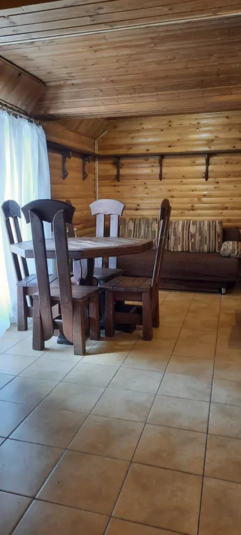 Двухэтажный дом с баней