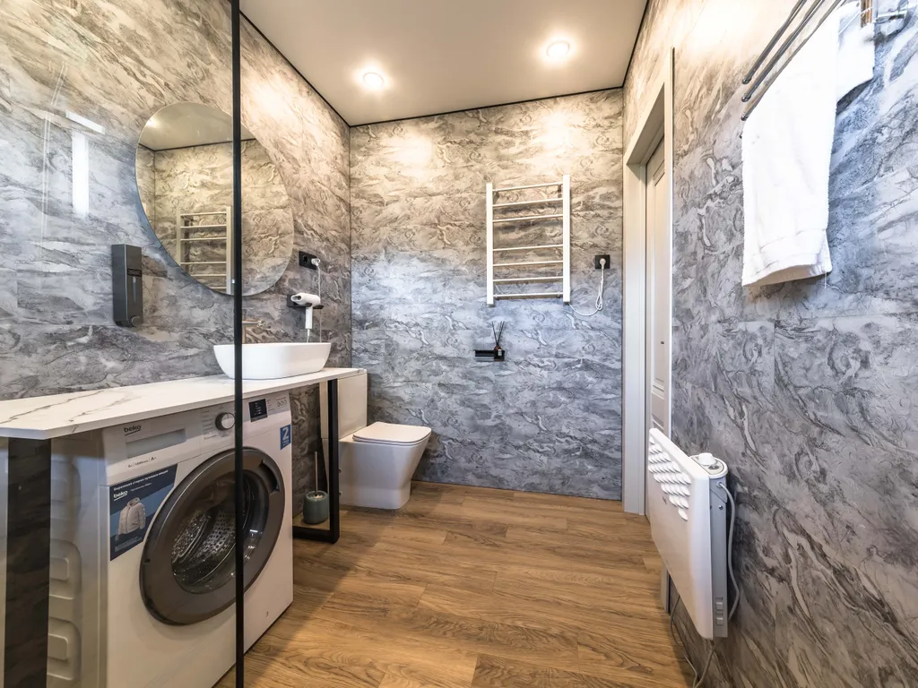 Коттедж Уютный современный дом с чаном вблизи елового леса — Черемыкино