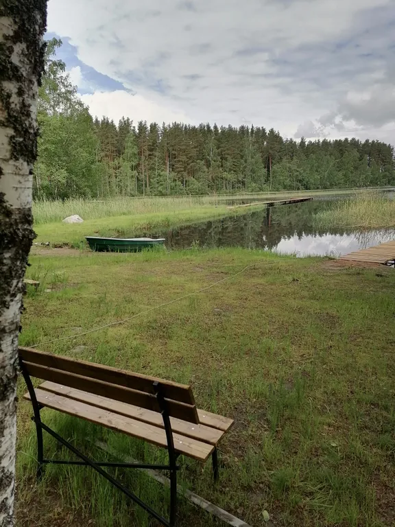 Дом на берегу реки Вуоксы