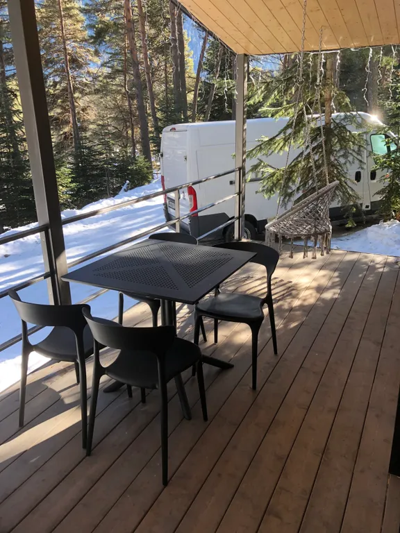 База отдыха в лесу с видом на горы ПроЛес