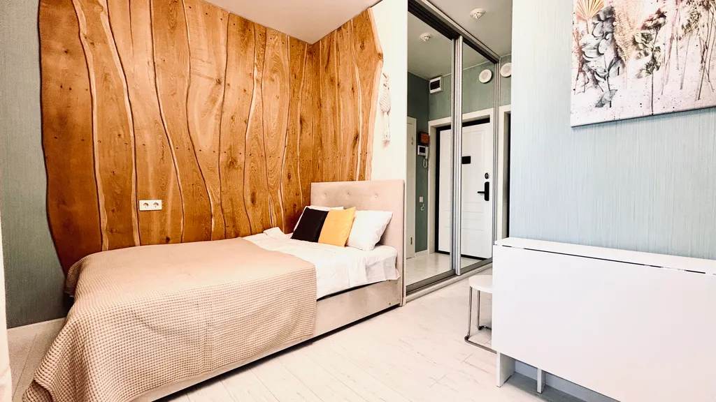 Квартира Квартира Уютная студия с отдельной жилой лоджией рядом с морем — Сириус