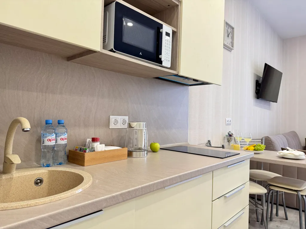 Квартира Квартира Премиум с видом на море и балконом — Лазаревское