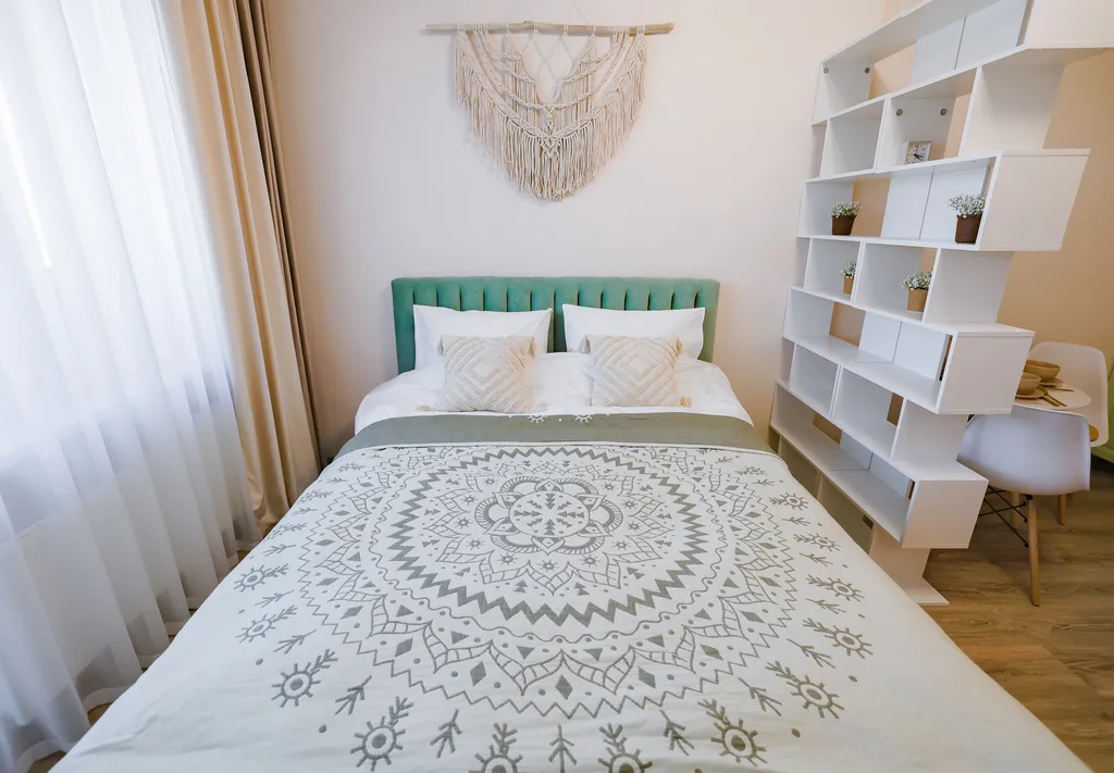 Уютная студия в стиле бохо в самом сердце города