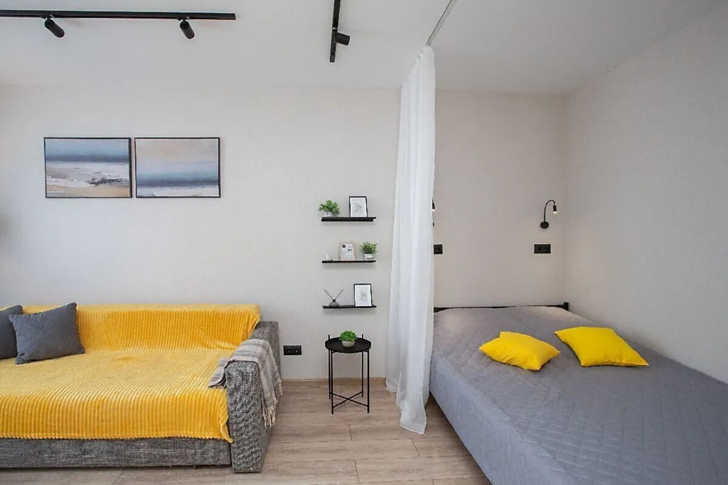 Квартира Однокомнатная квартира с дизайнерским ремонтом — Калининград