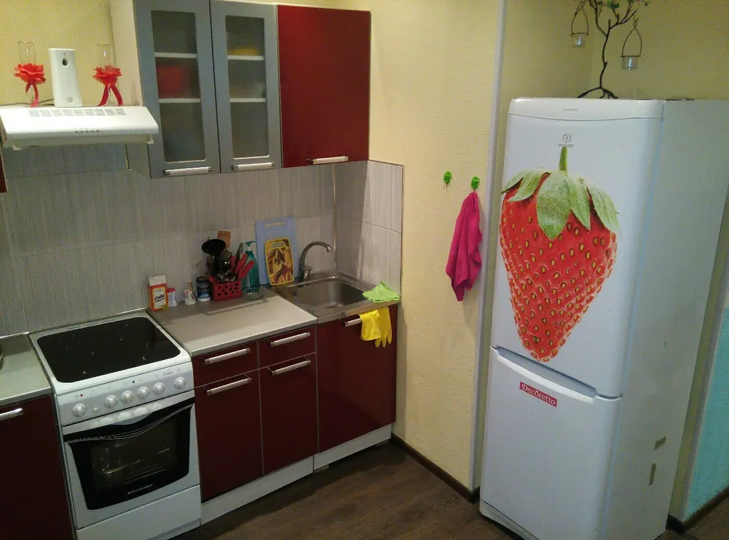 Квартира с видом на горы.