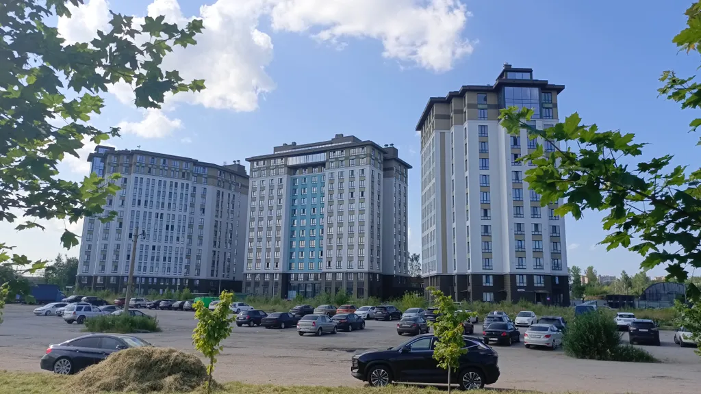 Квартира Квартира Студия у Ивановского пруда — Санкт-Петербург