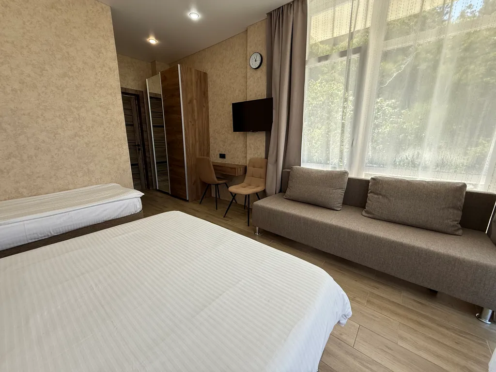 Квартира Квартира Люкс с видом на море в новом коттедже с бассейном — Лазаревское