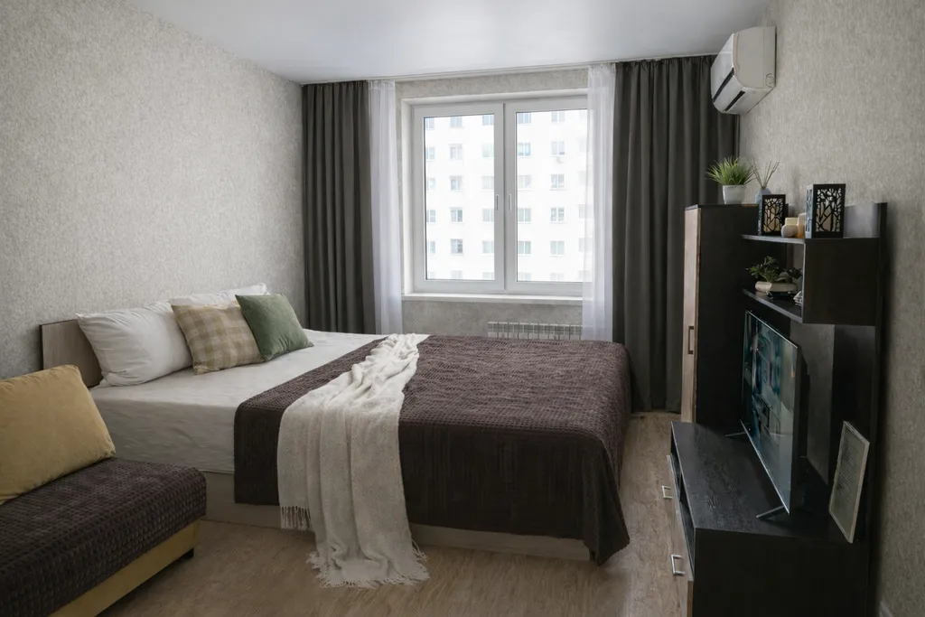 Просторная уютная однокомнатная квартира в ЖК Новый Свет