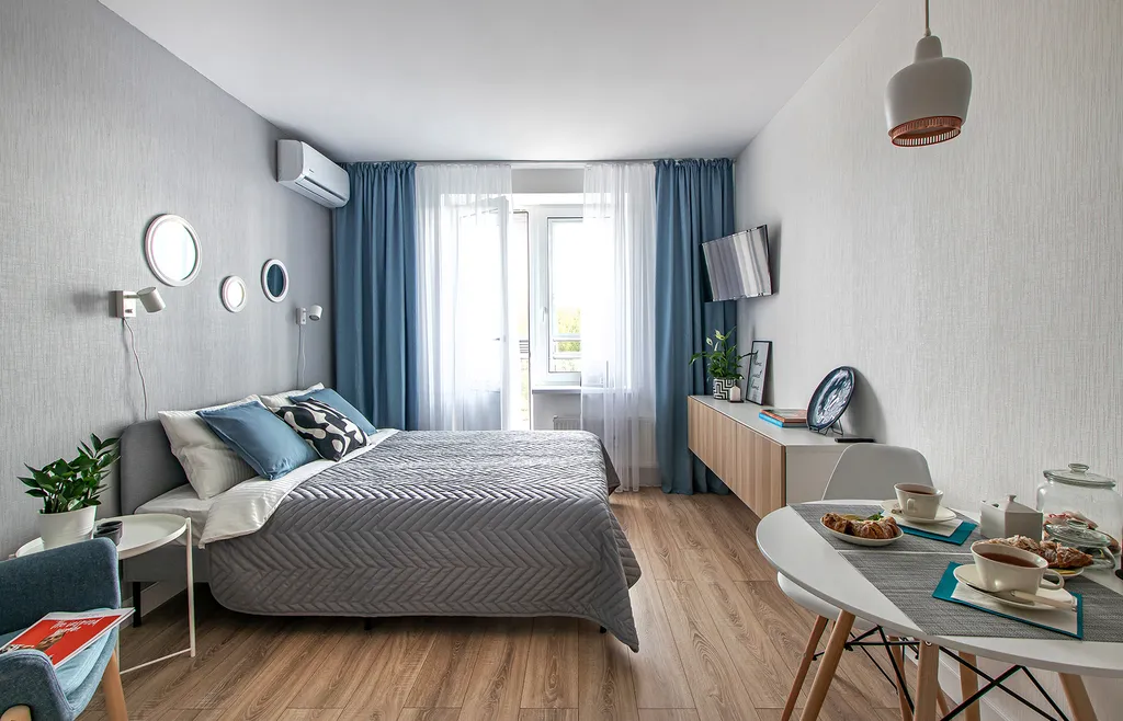 Квартира Квартира Видовая студия в посёлке Песочный — Песочный