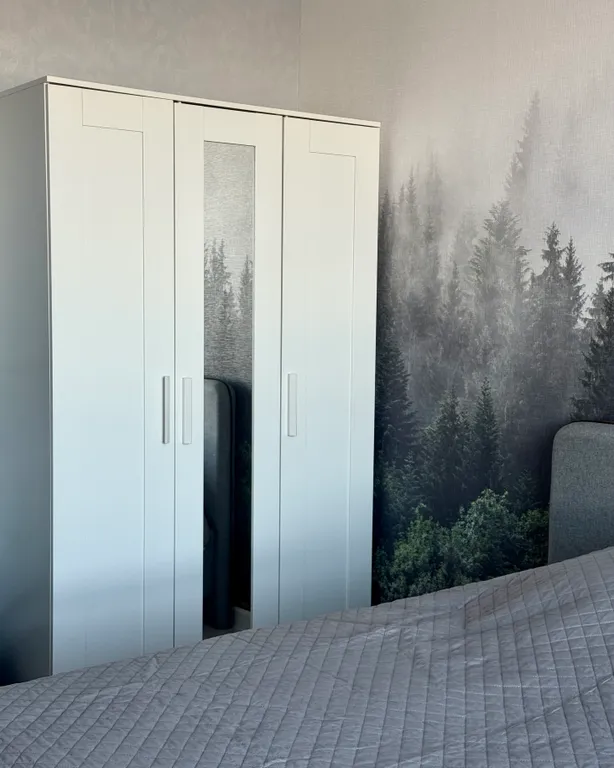 Стильная евродвушка с шикарными видами на город с 22 этажа