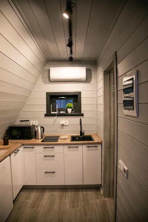 Дом A-Frame в лесном массиве