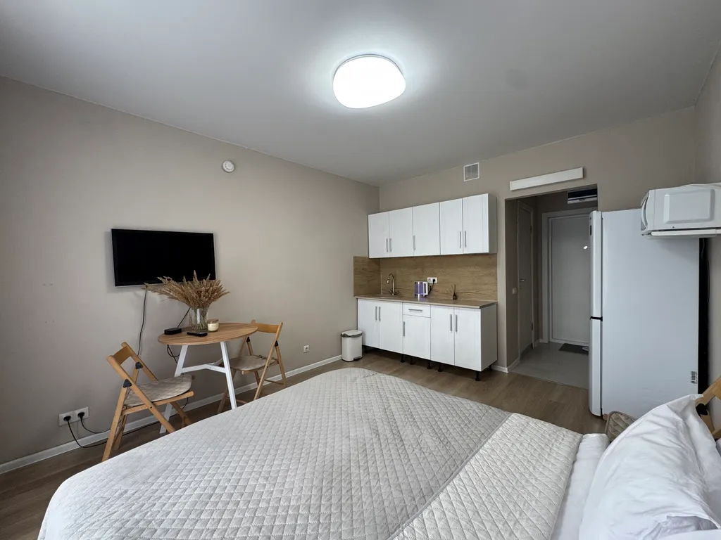 Уютная квартира с новым ремонтом и лесом под окном