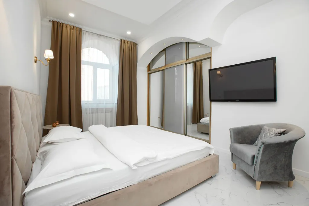 Четырехкомнатные апартаменты с двумя санузлами в золотом квадрате