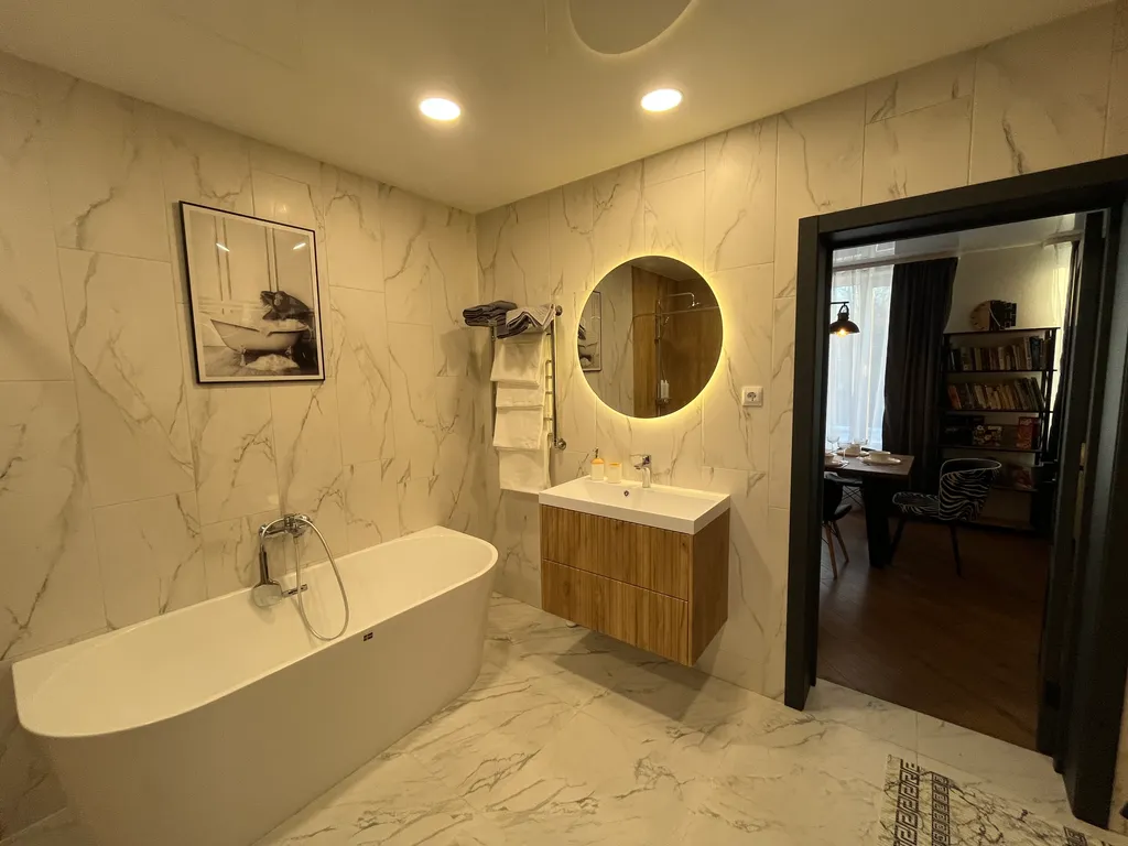 Дом с баней, чаном, бесплатной парковкой, закрытой территорией