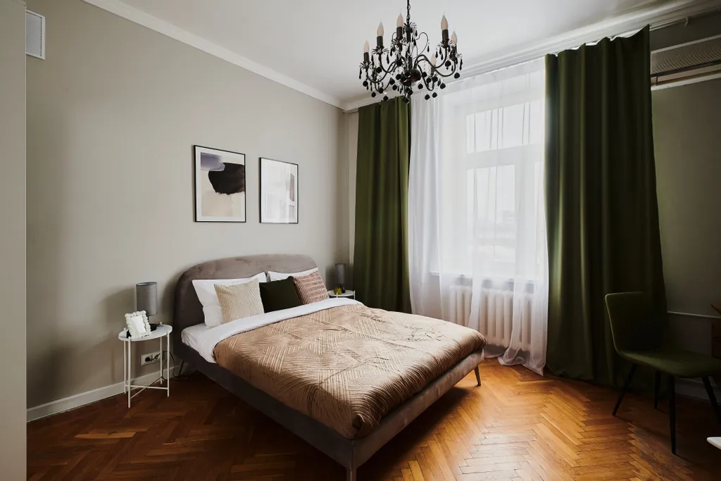 Квартира Квартира Новая трешка с видом на Тверскую — Москва