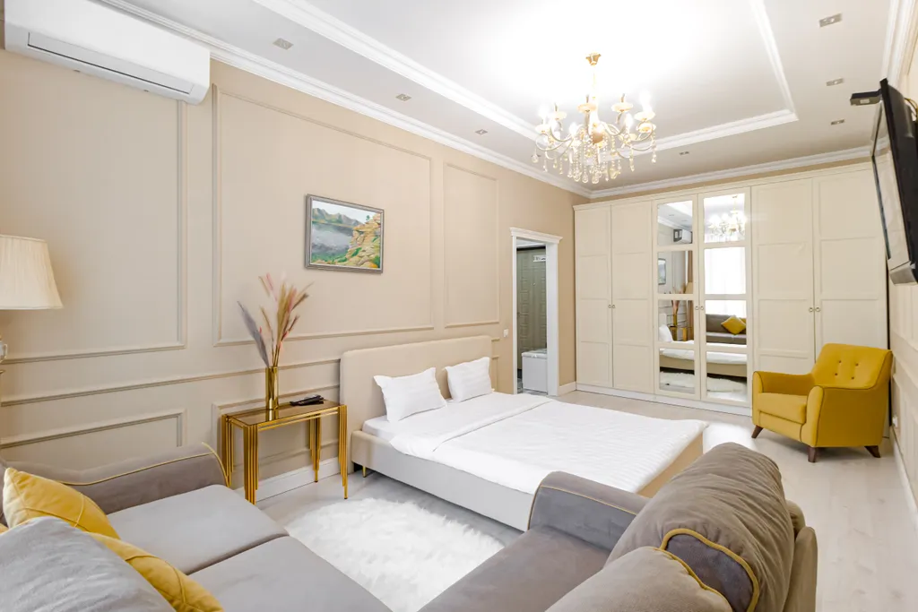 Апартаменты Promenad 52-18, ЭКСПО, Mega Silky Way