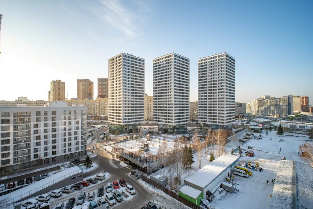 Квартира Квартира Просторная, новая, современная студия метро Студенческая ЛДС Сибирь — Новосибирск