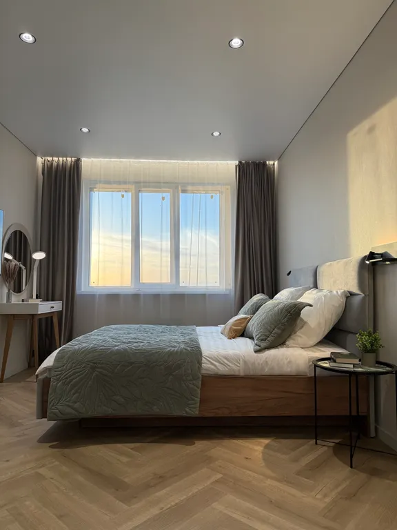 Уютная квартира с видом на горы и закаты