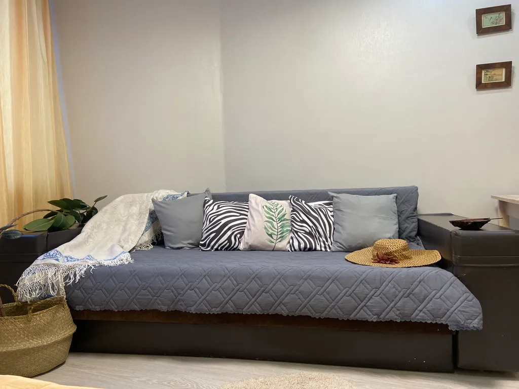 У леса, с ремонтом и 2 кроватями Переезжайте с одним чемоданом!