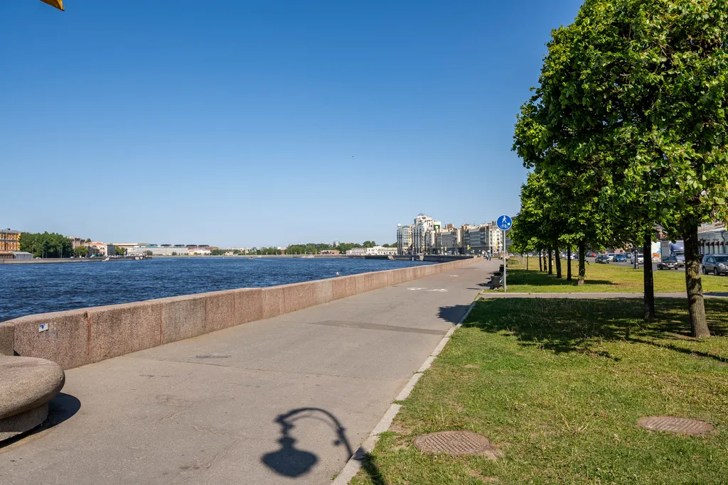 Квартира Квартира Апартамент с видом на Неву — Санкт-Петербург
